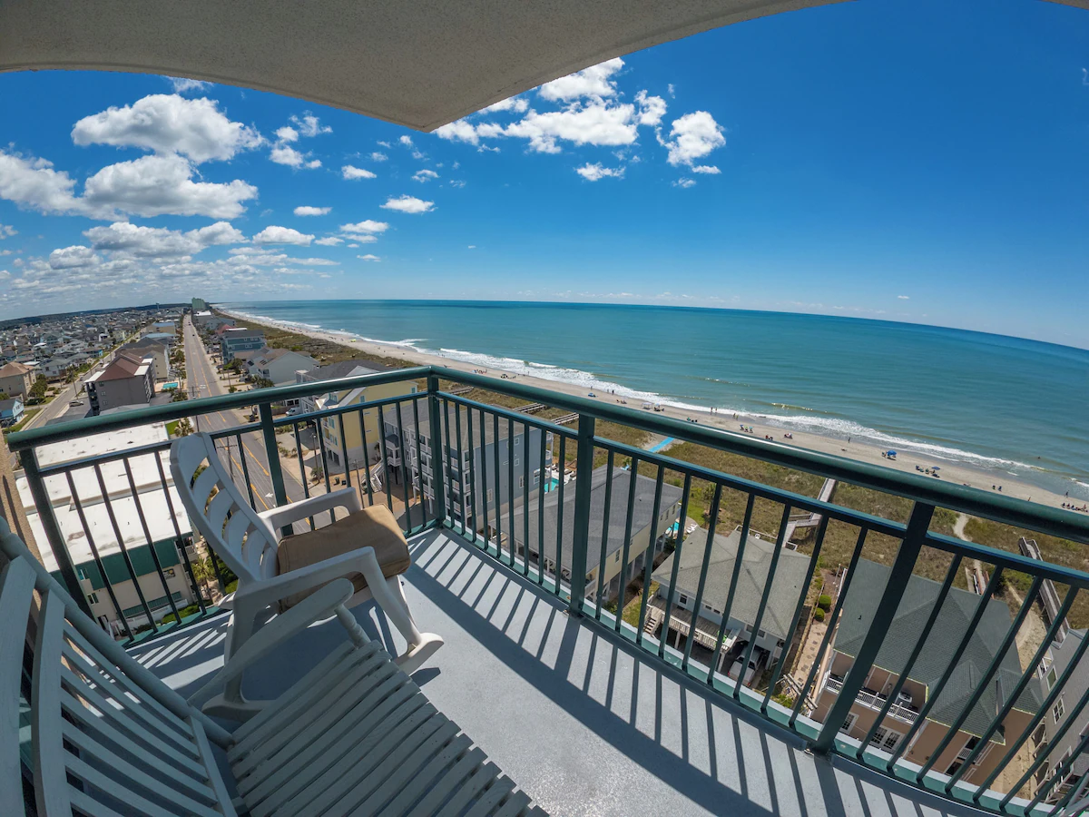 BeachWalk Villas balcony ocean view